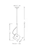 Подвесной светильник Элори / Elori (Черный) FR4004PL-01WB - фото 3