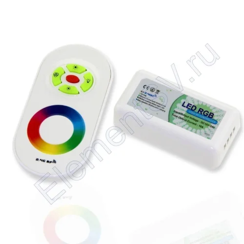 Контроллер RGB RF TOUCH GH-W P282 (12-24V, 216-432W) - фото.