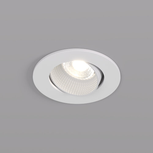 DK3061-WH Встраиваемый светильник, IP 20, 10 Вт, GU5.3, LED, белый/белый, пластик.
