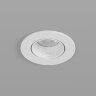 DK3061-WH Встраиваемый светильник, IP 20, 10 Вт, GU5.3, LED, белый/белый, пластик. Фото 3