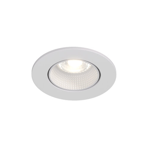 DK3061-WH Встраиваемый светильник, IP 20, 10 Вт, GU5.3, LED, белый/белый, пластик. Фото 8