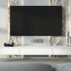 Розетка Ethernet RJ-45 (Hammer серебряный) W1281006