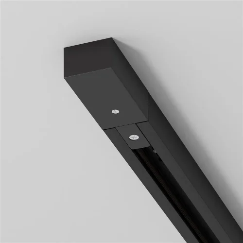 Однофазный шинопровод черный 2м 85080/00 - фото 2