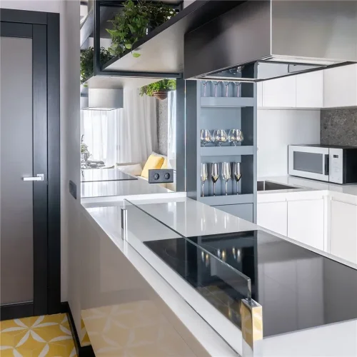 Рамка из поликарбоната на 2 поста Stark черный W0021808 - фото 3