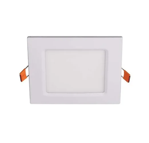 Светильник светодиодный PPL-S WH 6Вт 6500К IP40 120мм ДВО встраив. ультратонкий квадрат JazzWay 5008243A - фото