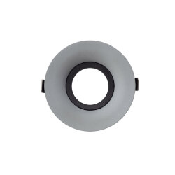 Встраиваемый светильник, IP 20, 50 Вт, GU10, серый, бетон, Denkirs DK5003-CE