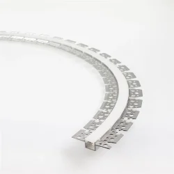 Алюминиевый профиль 3D встраиваемый в гипсокартон 628 (1500x55.5/15,5x13 мм с рассеивателем)