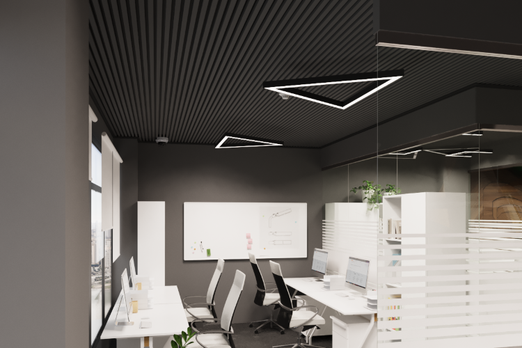 Светильник WOLTA PRO КОНТУР ТРИО ДСО03-108-302-6К-Б Матовый - фото 4.