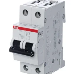 Выключатель автоматический модульный 2п C 40А 6кА S202 C40 ABB 2CDS252001R0404