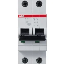Выключатель автоматический модульный 2п C 40А 6кА S202 C40 ABB 2CDS252001R0404