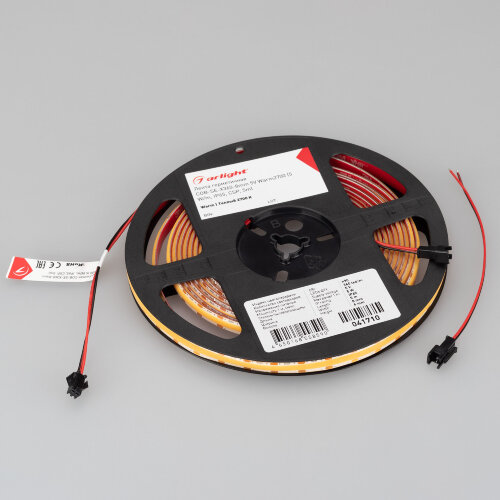 Светодиодная лента герметичная COB-SE-X360-8mm 5V Warm2700 (5 W/m, IP65, CSP, 5m) (Arlight) - фото 3
