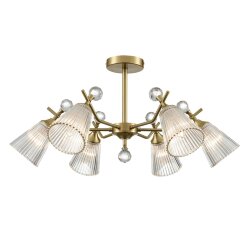Люстра потолочная «LUMION» 8046/6C, серия: AURICA (крепление на планке) - -