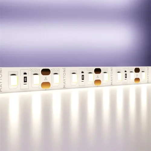 Светодиодная лента 12В 2835 9,6Вт/м 4000K 5м IP20 (Белый) - фото