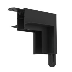 Угол стена-потолок встраиваемый под ГКЛ SMART, черный, Denkirs TR2118-BK