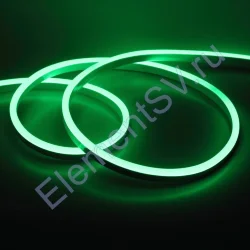 Светодиодный гибкий неон 0816 220V green LN3