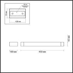 Настенный светильник «ODEON LIGHT» 3887/12WW, серия: ARNO (крепление на планке) - Отраженный свет