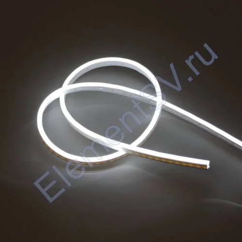 Светодиодный гибкий неон 5*12, 12V white LN501 - фото.