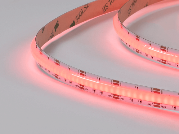 Светодиодная лента SPI, 5050, 60 LED/м, 12 Вт/м, 24В , IP20, Цвет: RGB, SWG5PT60-24-12-WS2811RGB. Фото 2