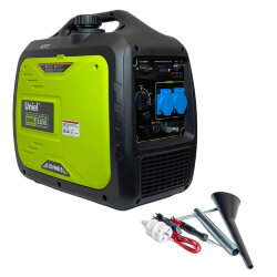 URS-P3500i Генератор бензиновый инверторный, Однофазный, Максимальная мощность 3.2Квт, Ручной стартер, TM Uniel