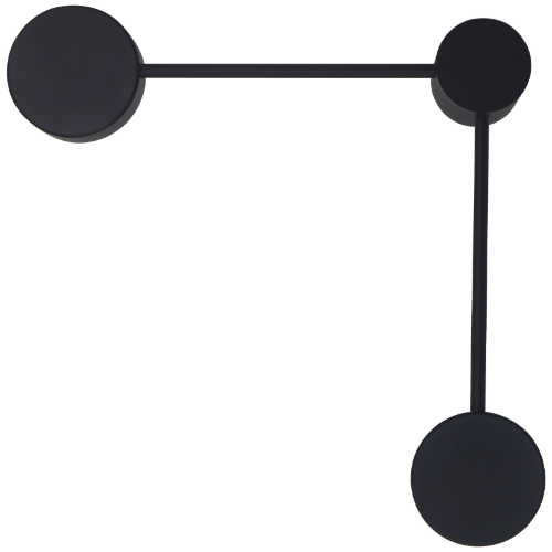 Светильник WOLTA WSL-GX53/13E под лампу GX53 Черный MOLECULE - фото 1.