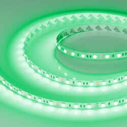 Светодиодная лента RT-В60-10mm 12V Green (14.4 W/m, IP20, 5060, 5m) (Arlight, 14.4 Вт/м, IP20) 012337(2)