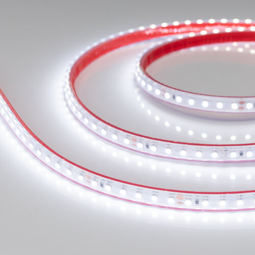 Светодиодная лента RTW 2-5000PS 24V White6000 2x (3528, 600 LED, LUX) (Arlight, 9.6 Вт/м, IP67) - фото 2