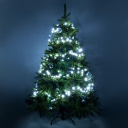 Гирлянда нить "Мишура" белый 5м IP20 400-004 белый (056072)