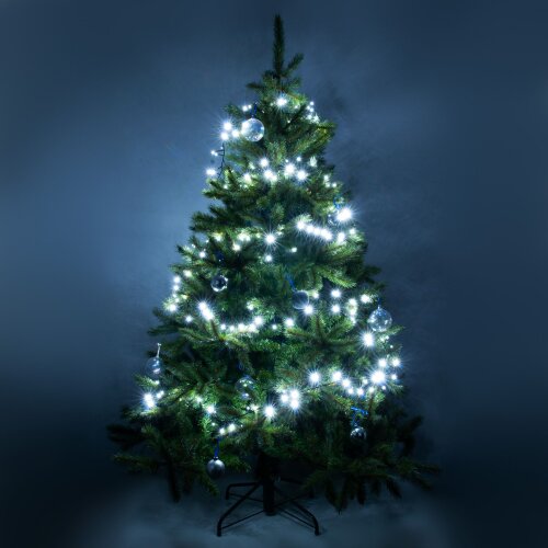 Гирлянда нить "Мишура" белый 5м IP20 - Фото 2