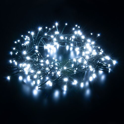 Гирлянда нить "Мишура" белый 5м IP20 - Фото 3