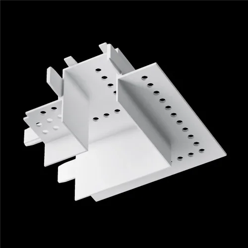 Коннектор угловой Radity встраиваемый белый (Белый) - фото 6