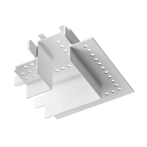 Коннектор угловой Radity встраиваемый белый (Белый) - фото