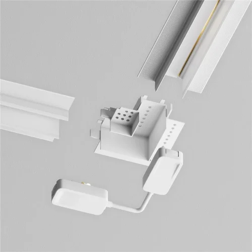 Коннектор угловой Radity встраиваемый белый (Белый) TRA084CL-12W - фото 4