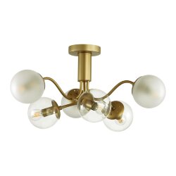 Люстра потолочная «LUMION» 4555/6C, серия: CANDICE (крепление на планке)