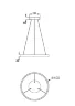 Подвесной светильник Рим / Rim 3000К 25Вт (Латунь) MOD058PL-L22BS3K - фото 3