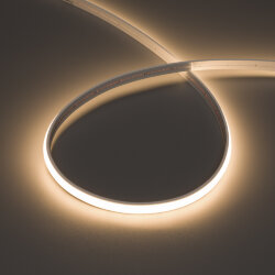 Светодиодная лента герметичная MOONLIGHT-ТОР-Х544-10х5mm 24V Warm3000 (10 W/m, IP65, 5m, wire х1) (Arlight, Вывод прямой, 3 года) 041526