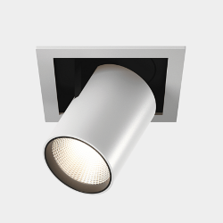 Светильник светодиодный потолочный встраиваемый поворотно-выдвижной, серия SPL, Ч/Б, 25Вт, IP20, Теплый белый (3000К), SPL-SQ1-25-WW 003438