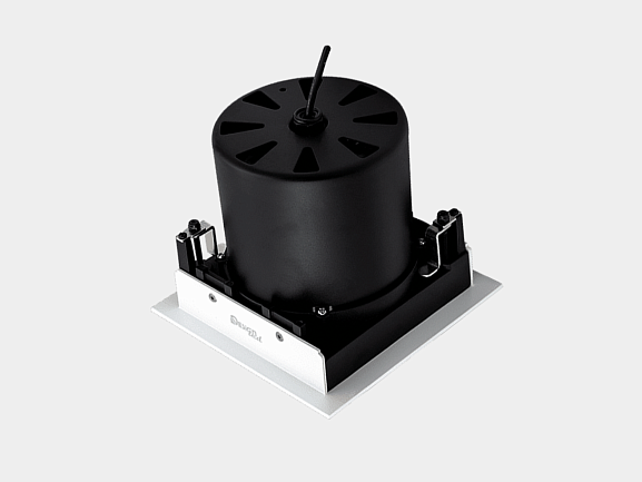 'Светильник светодиодный потолочный встраиваемый поворотно-выдвижной, серия SPL, Ч/Б, 25Вт, IP20, Теплый белый (3000К), SPL-SQ1-25-WW. Фото 3