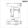 Трековый светильник для низковольтного шинопровода «Novotech» 359270, серия: SMAL (крепление к треку). Фото 4.