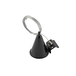 Подвесная система для треков, 1,5 м, черный, Denkirs TR1105-BK