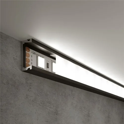 Накладной алюминиевый профиль для светодиодной ленты LL-2-ALP006 - фото