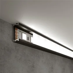 Накладной алюминиевый профиль для светодиодной ленты LL-2-ALP006 (053619)