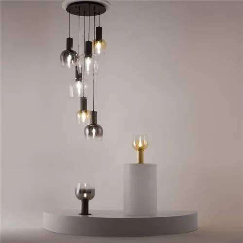 Настольный светильник Smart Casual E27х1 (Черный) - фото 5