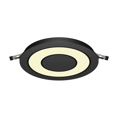 Встраиваемый светильник Вектор / Vector 12 Вт 2700 К 110° (Черный) DL102-12W2.7K-B - фото