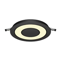 Встраиваемый светильник Вектор / Vector 12 Вт 2700 К 110° (Черный) DL102-12W2.7K-B