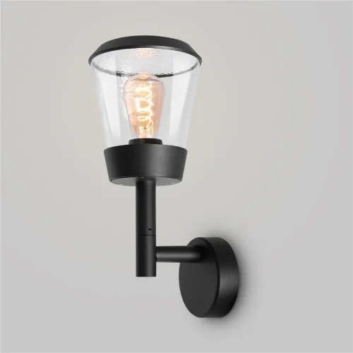 Настенный светильник (бра) Faro E27х1 23Вт IP 54 (Черный) - фото 3