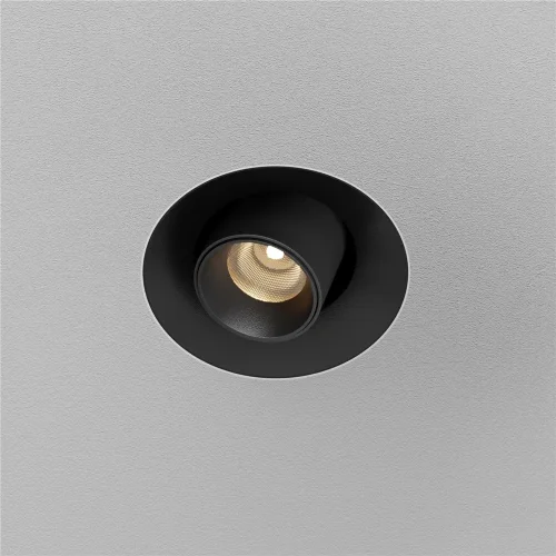 Встраиваемый светильник Фокус мини / Focus LED mini 8 Вт 3000 К 50° (Черный) DL127-8W3K-TRS-B - фото 4