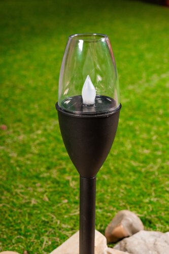 USL-C-694-PT375 CANDLE SET12 Садовый светильник на солнечной батарее, в составе набора из 12шт, Эффект горящего пламени, 1xAAА аккумулятор в-к, IP44, TM Uniel - фото 4