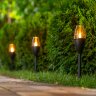 USL-C-694-PT375 CANDLE SET12 Садовый светильник на солнечной батарее, в составе набора из 12шт, Эффект горящего пламени, 1xAAА аккумулятор в-к, IP44, TM Uniel - фото 5