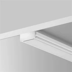 Комплект заглушек (для профиля 15×06) 10 шт., ALM-001-W-EC 642020 (Белый)