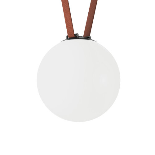 DK5554-BK Cветильник для трека-ремня Belty, серия Orb, со светодиодом, D230*H236мм, 48V DC, 15W, RA90, 120°, 4000K, IP20, черный, акрил. Фото 5